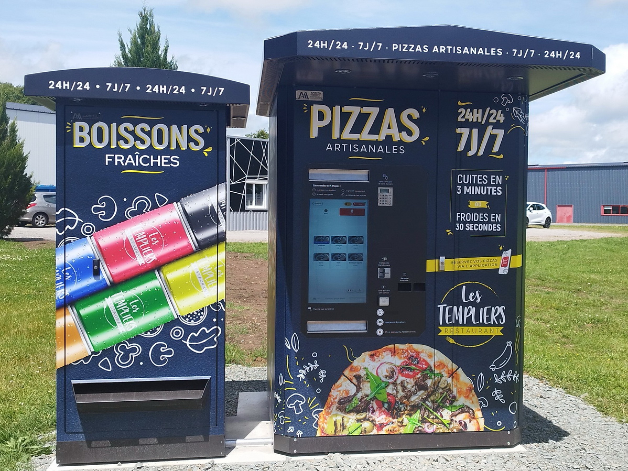 Assurance de distributeurs pizzas : protégez votre machine et votre activité.
